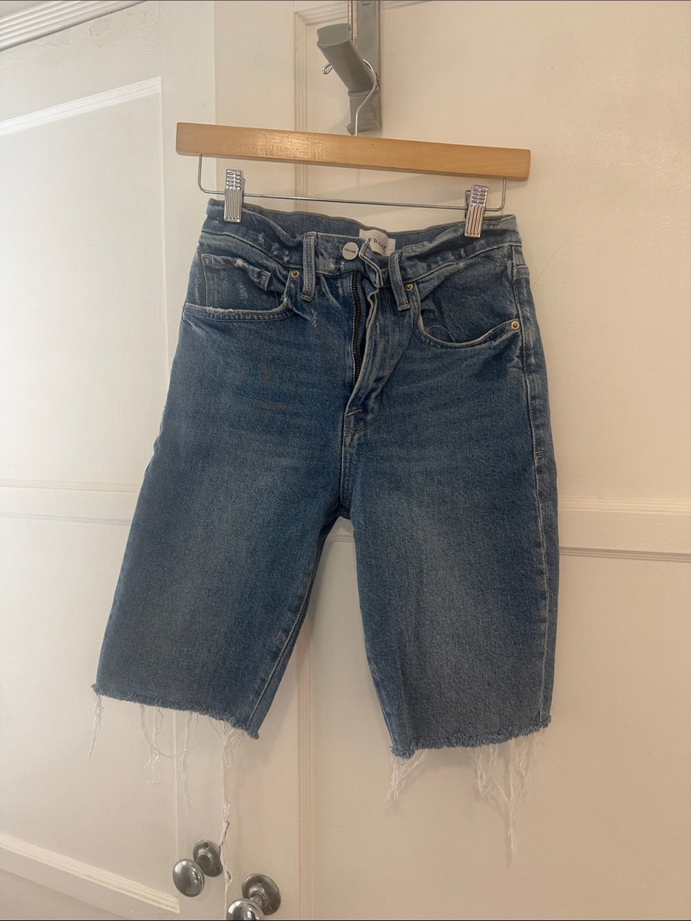 Frame Denim Bermuda Shorts